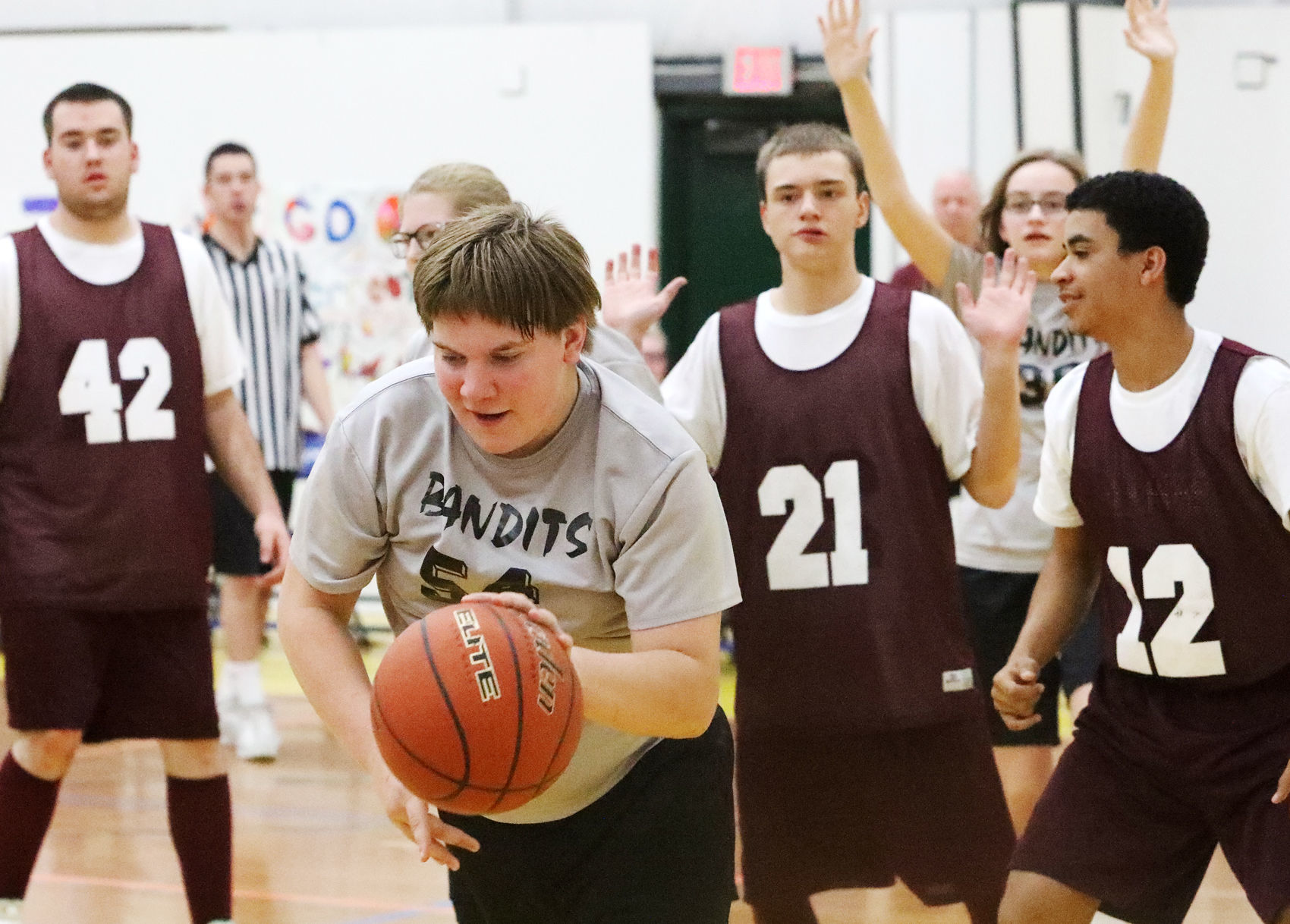 Special Olympics Montana State Basketball Tournament in Butte